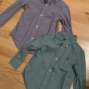 Set of 2 Polo Ralph Lauren Toddler Button Down